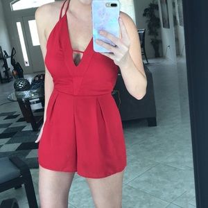 Red Romper